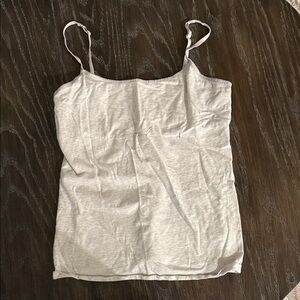 Basic Women's Gray Camisole Tank Top